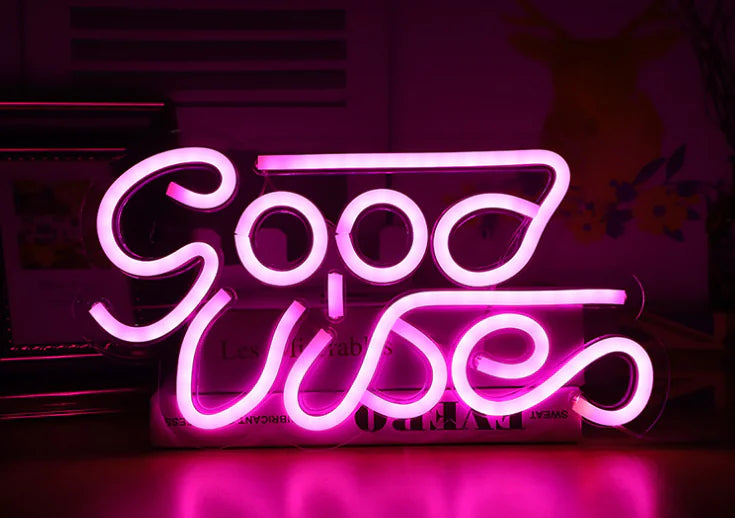 LED Transparent Backboard Neon Light β Modern Wall Decor Sign for Bedroom, Bar & Party