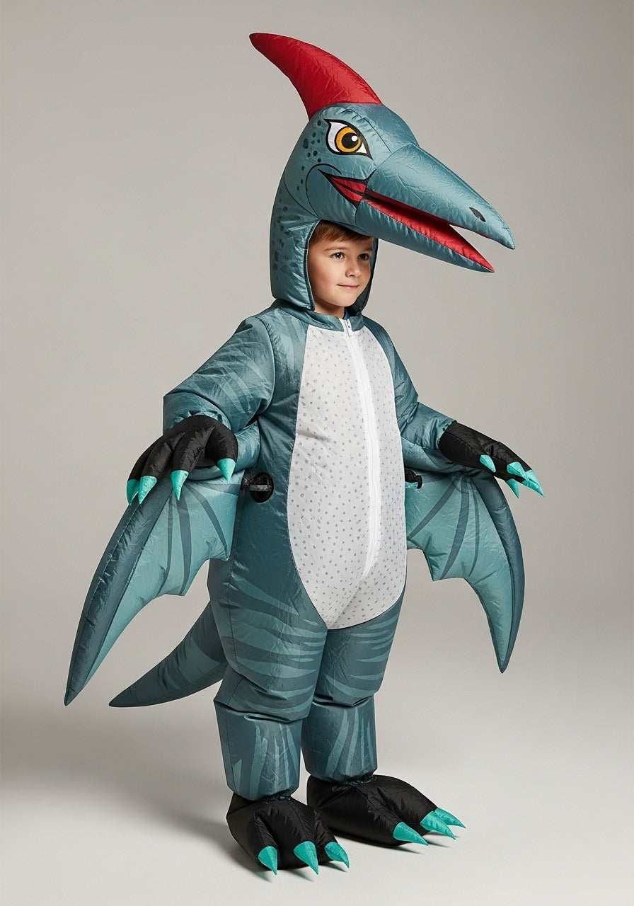Halloween Inflatable Dinosaur Costume – Bioworld Pterodactyl for Adults