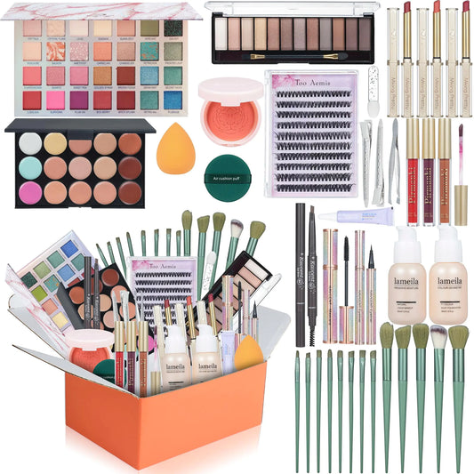 All-in-One Makeup Kit for Women & Teens – Full Cosmetic Gift Set